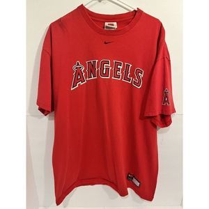 Vintage Nike Red Tag 2005 Anaheim Angels shirt Size XL